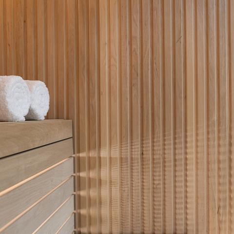 Auroom Libera Glass - Indoor Sauna Kit for 6 Persons