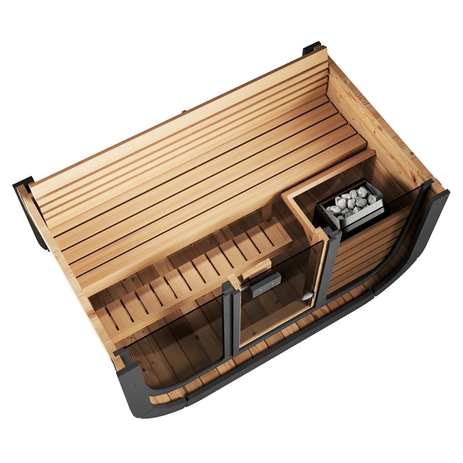 SaunaLife CL4G Outdoor Cube Sauna Kit