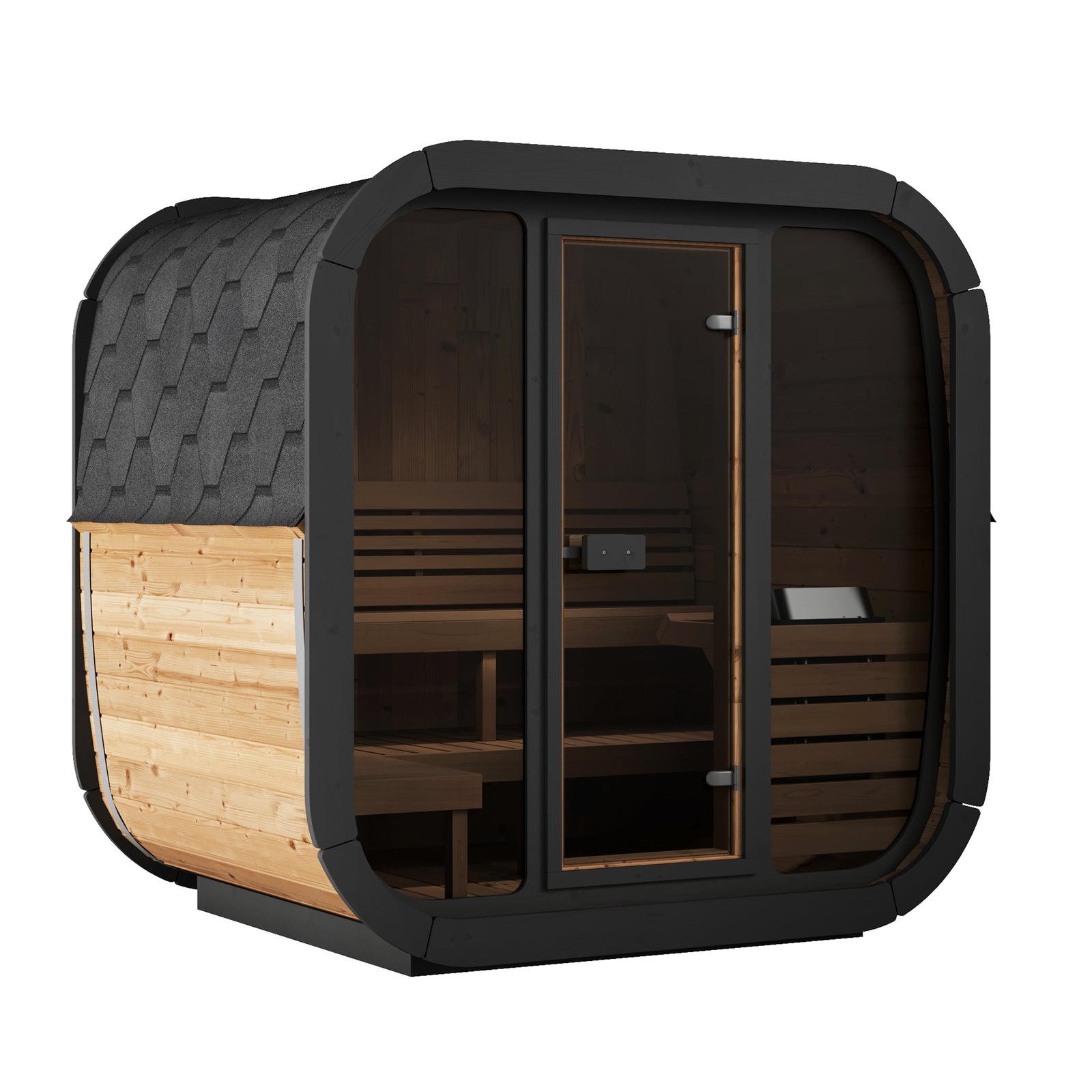 SaunaLife CL5G Outdoor Cube Sauna Kit
