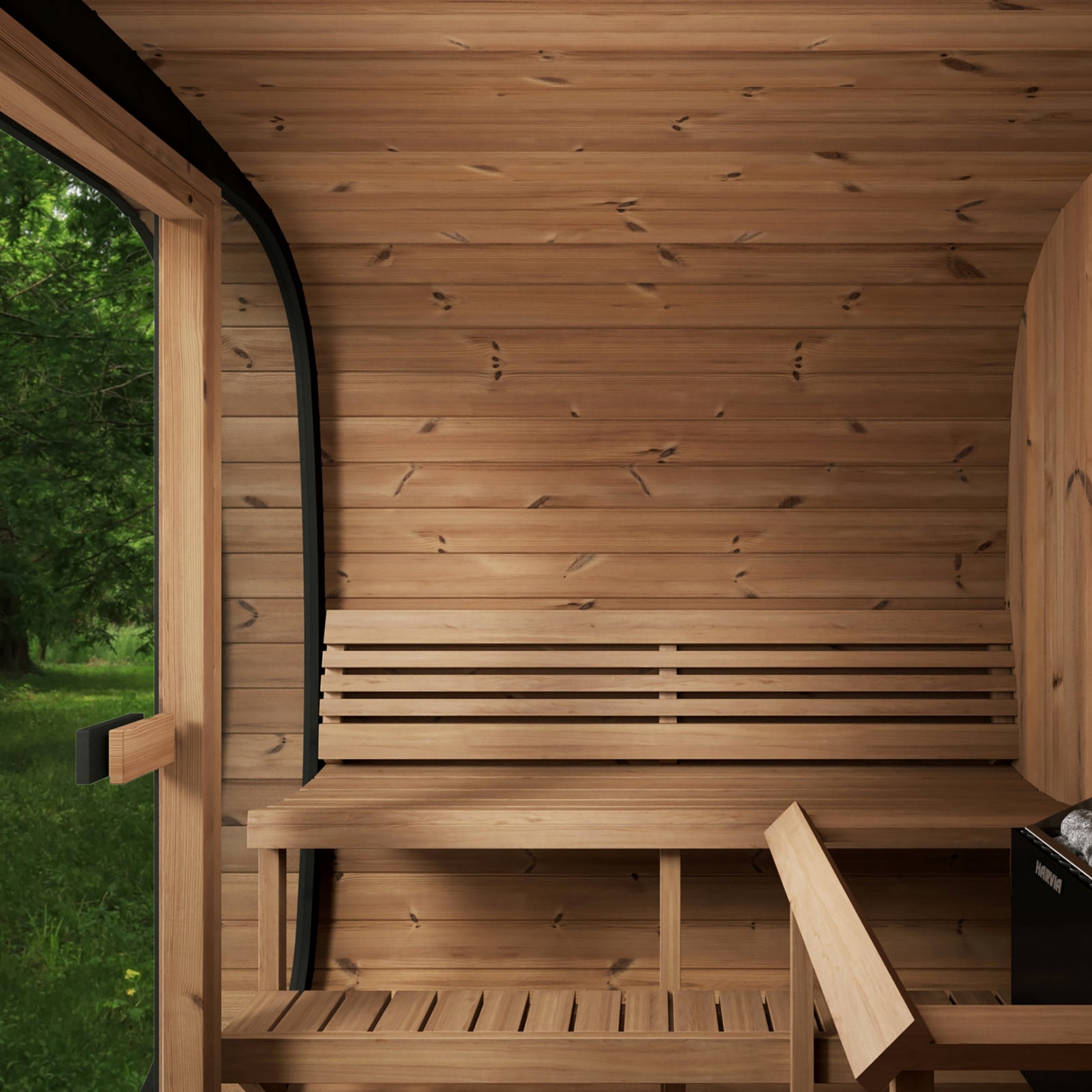 SaunaLife CL7G Outdoor Cube Sauna Kit