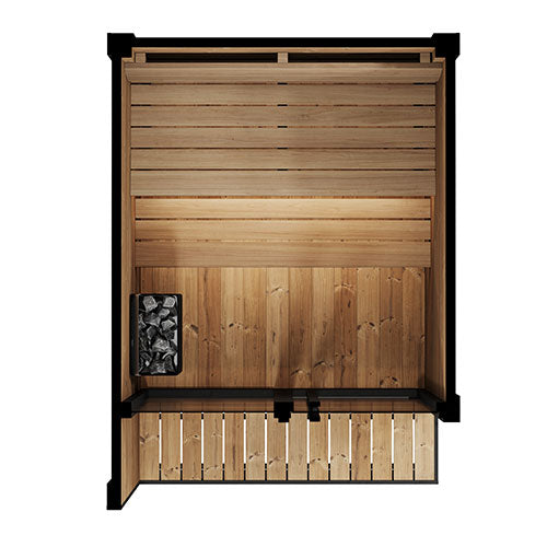 SaunaLife GL4 Outdoor Home Sauna Kit