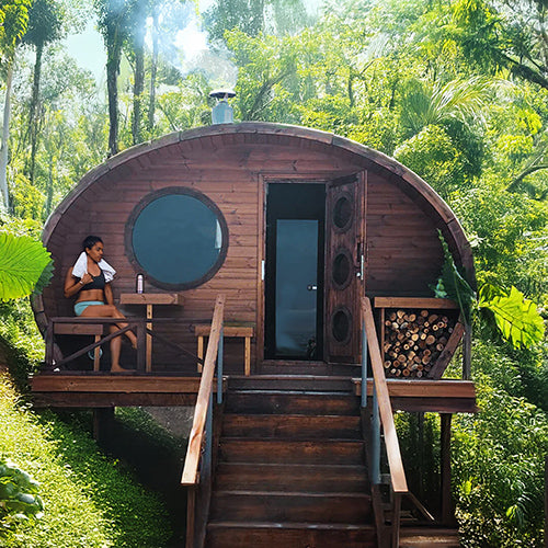 SaunaLife G11 Outdoor Home Sauna Kit