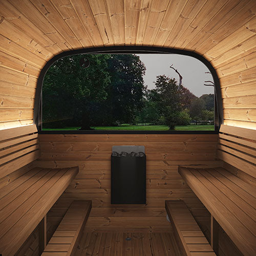 SaunaLife CL12GCPCP Outdoor Cube Sauna Kit