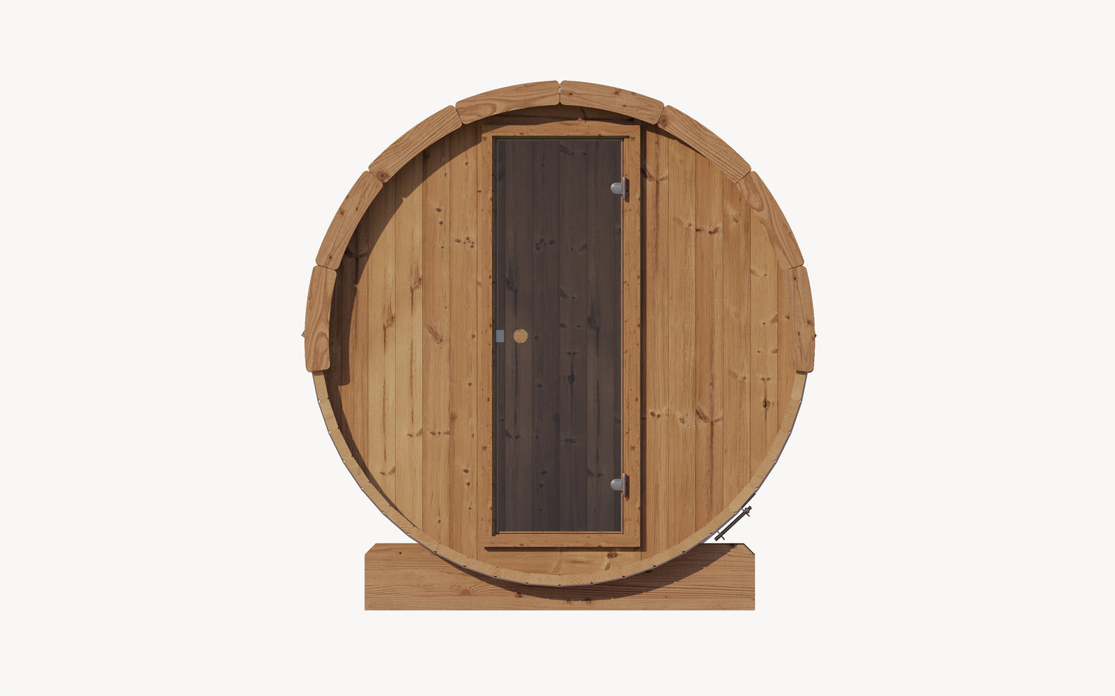 SaunaLife E6 Outdoor Barrel Sauna Kit