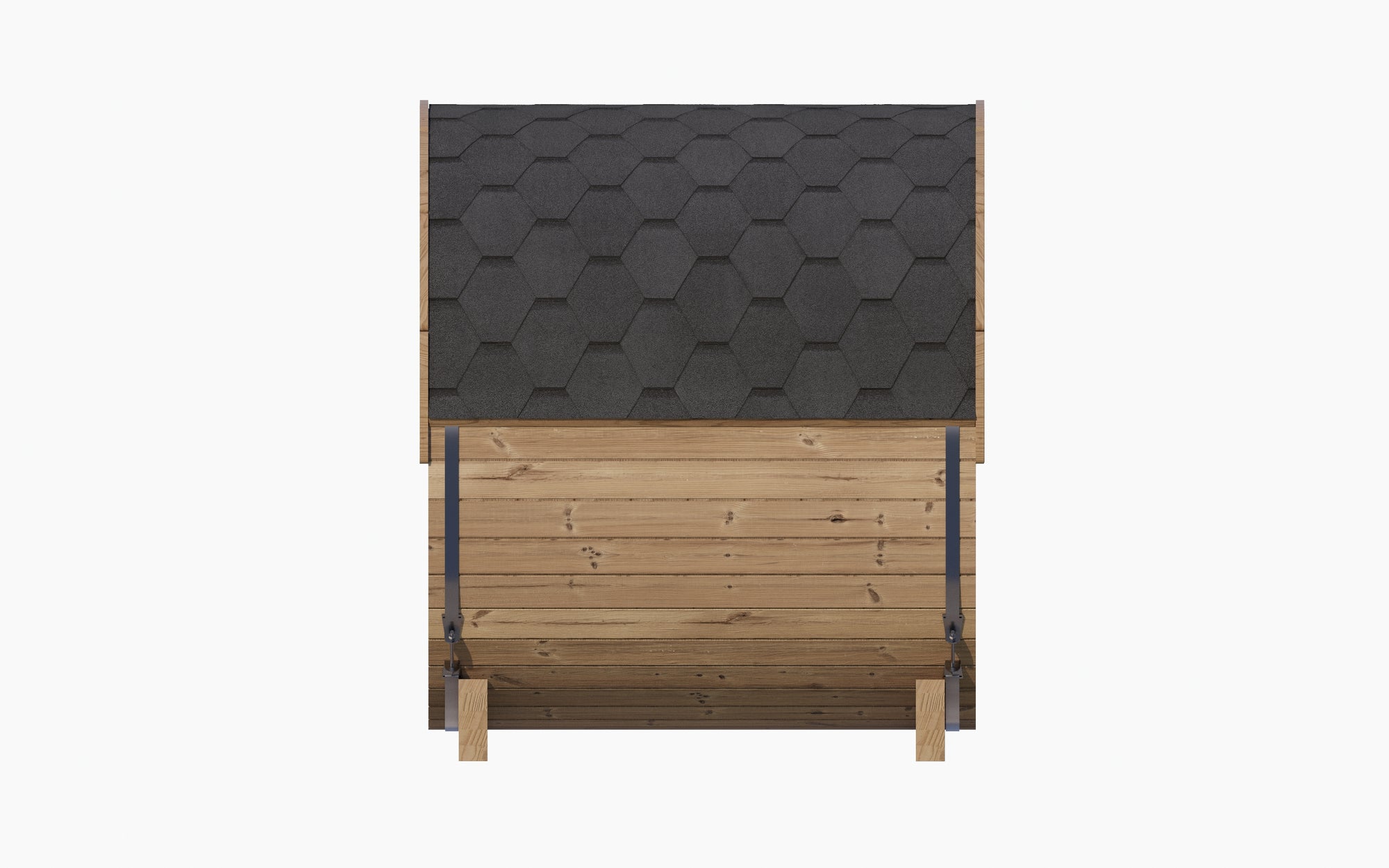SaunaLife E6W Outdoor Barrel Sauna with Window