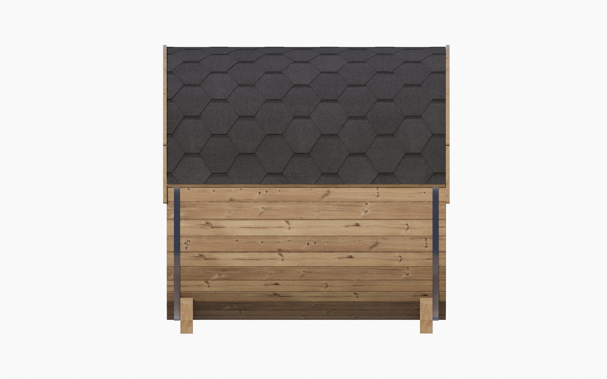SaunaLife E7W Outdoor Barrel Sauna with Window