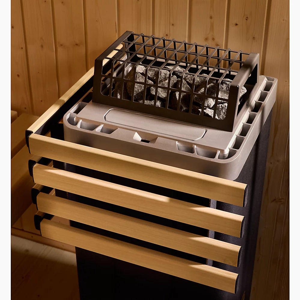 Kohler C1 2-Person Indoor Sauna – Graphite Grey