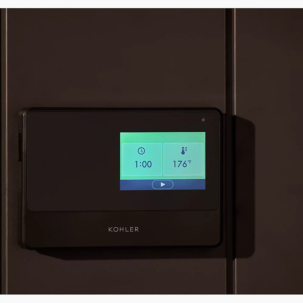 Kohler C1 2-Person Indoor Sauna – Graphite Grey