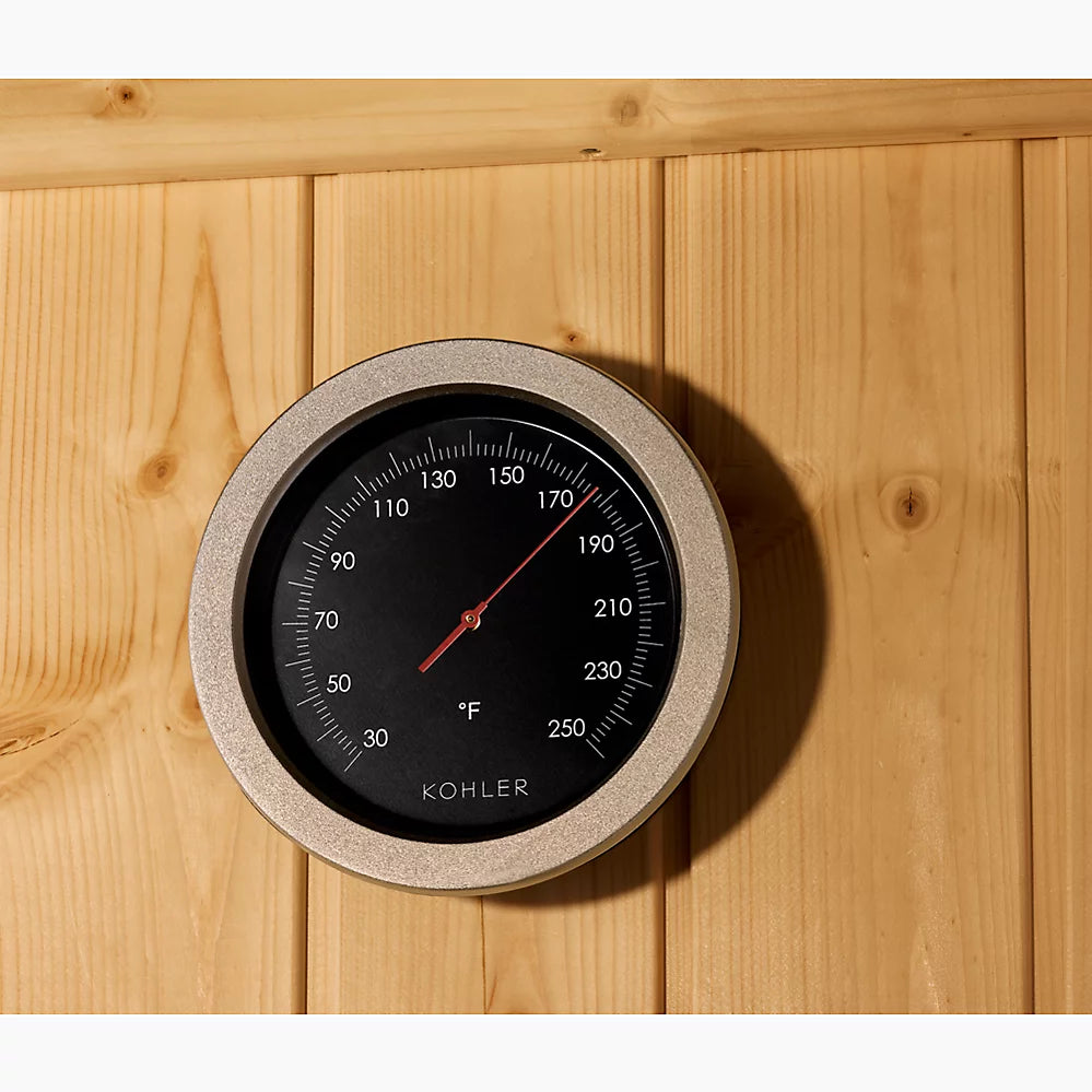 Kohler C1 2-Person Indoor Sauna – Graphite Grey