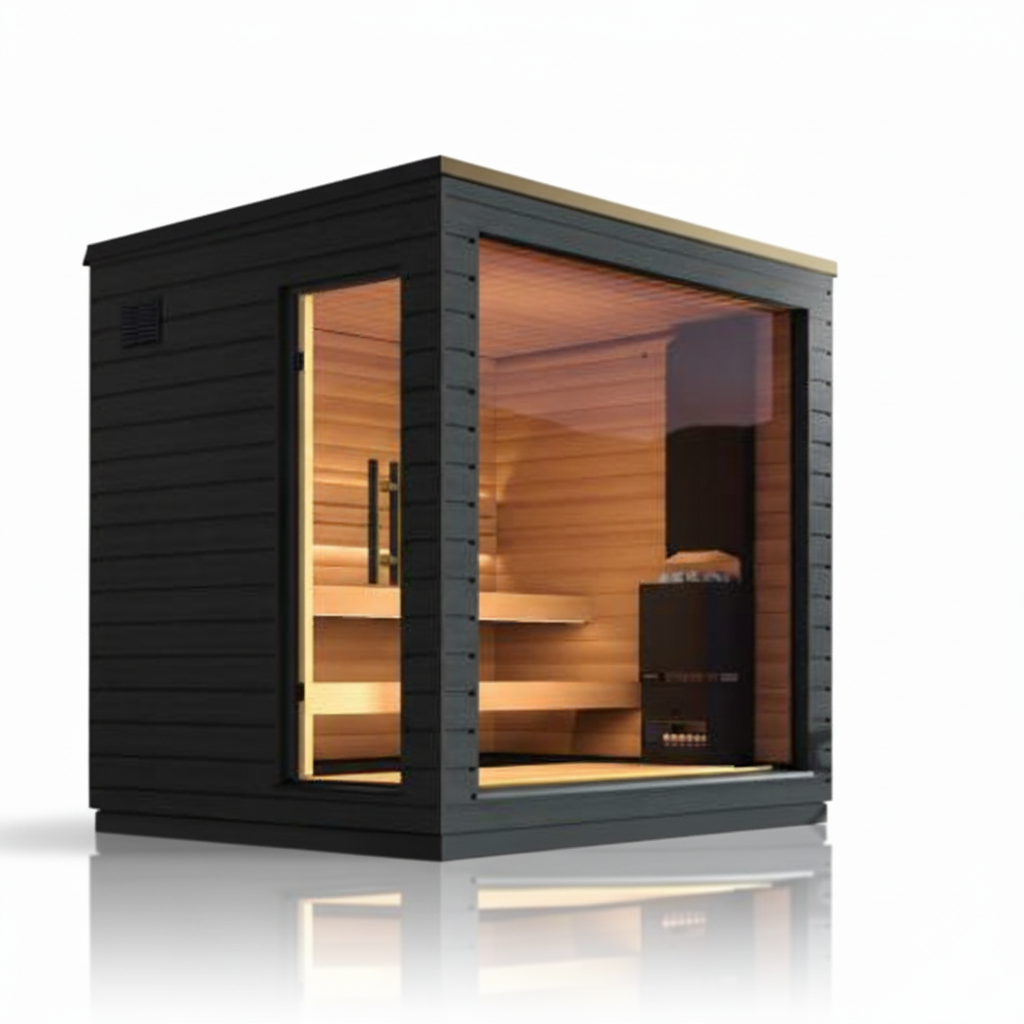 SaunaLife G6 Pre-Assembled Outdoor Home Sauna