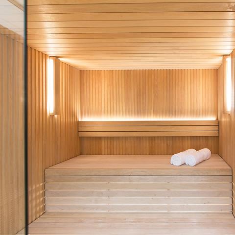 Auroom Libera Glass - Indoor Sauna Kit for 6 Persons