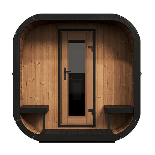SaunaLife CL12GCPCP Outdoor Cube Sauna Kit
