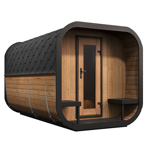SaunaLife CL12GCPCP Outdoor Cube Sauna Kit