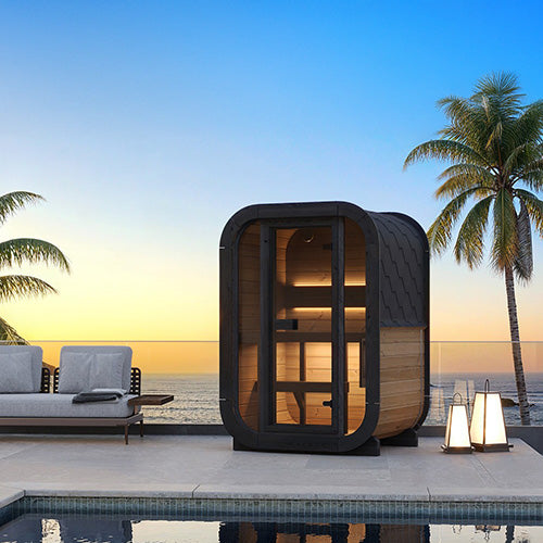 SaunaLife CL3G Outdoor Cube Sauna Kit