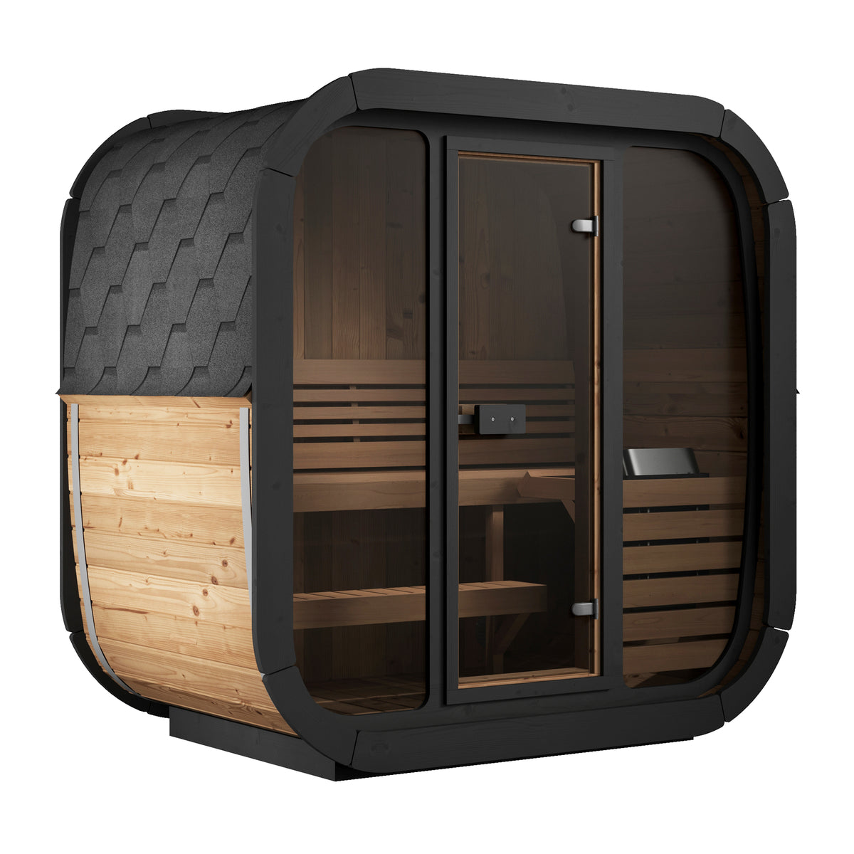 SaunaLife CL4G Outdoor Cube Sauna Kit
