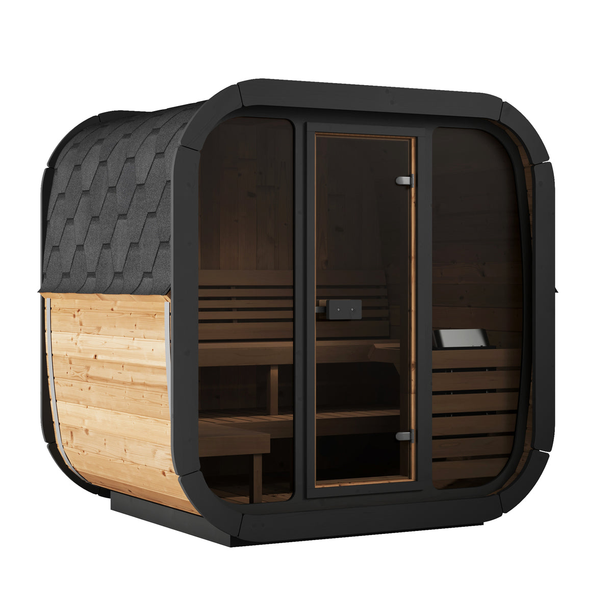 SaunaLife CL5G Outdoor Cube Sauna Kit