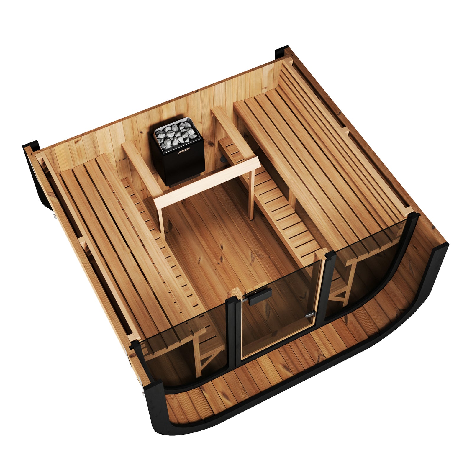 SaunaLife CL7G Outdoor Cube Sauna Kit