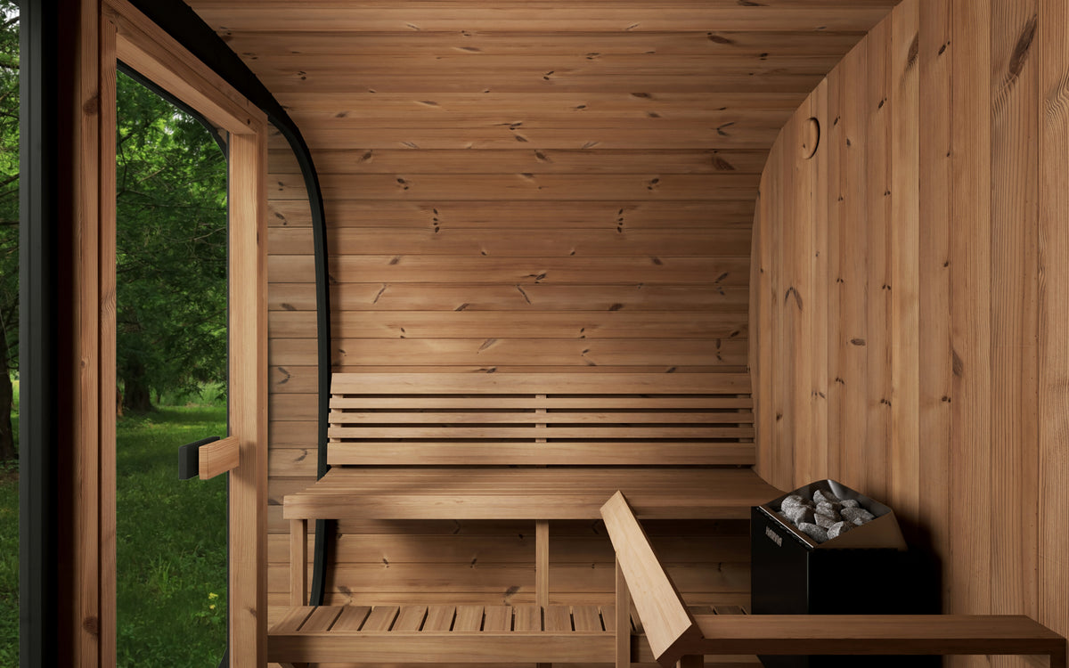 SaunaLife CL7G Outdoor Cube Sauna Kit