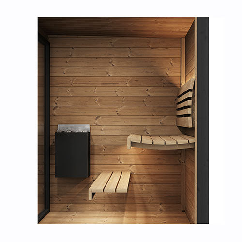 SaunaLife GL4 Outdoor Home Sauna Kit