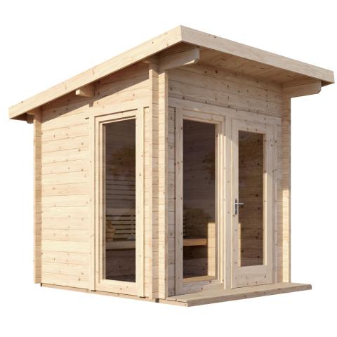 SaunaLife G4 Outdoor Home Sauna Kit