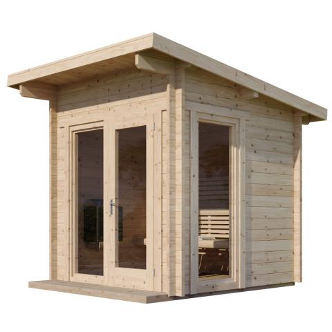 SaunaLife G4 Outdoor Home Sauna Kit