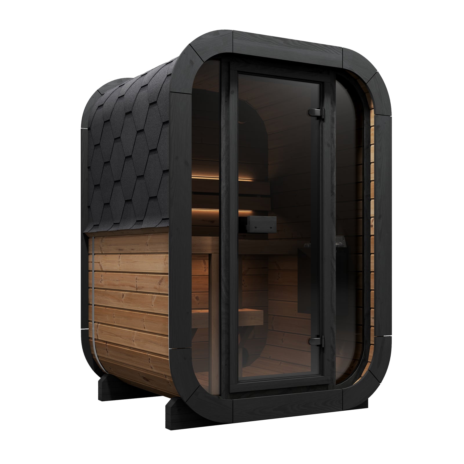 SaunaLife CL3G Outdoor Cube Sauna Kit