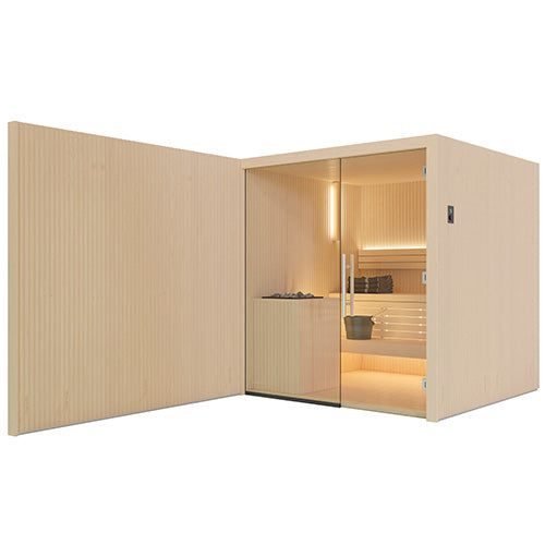 Auroom Libera Glass - Indoor Sauna Kit for 6 Persons