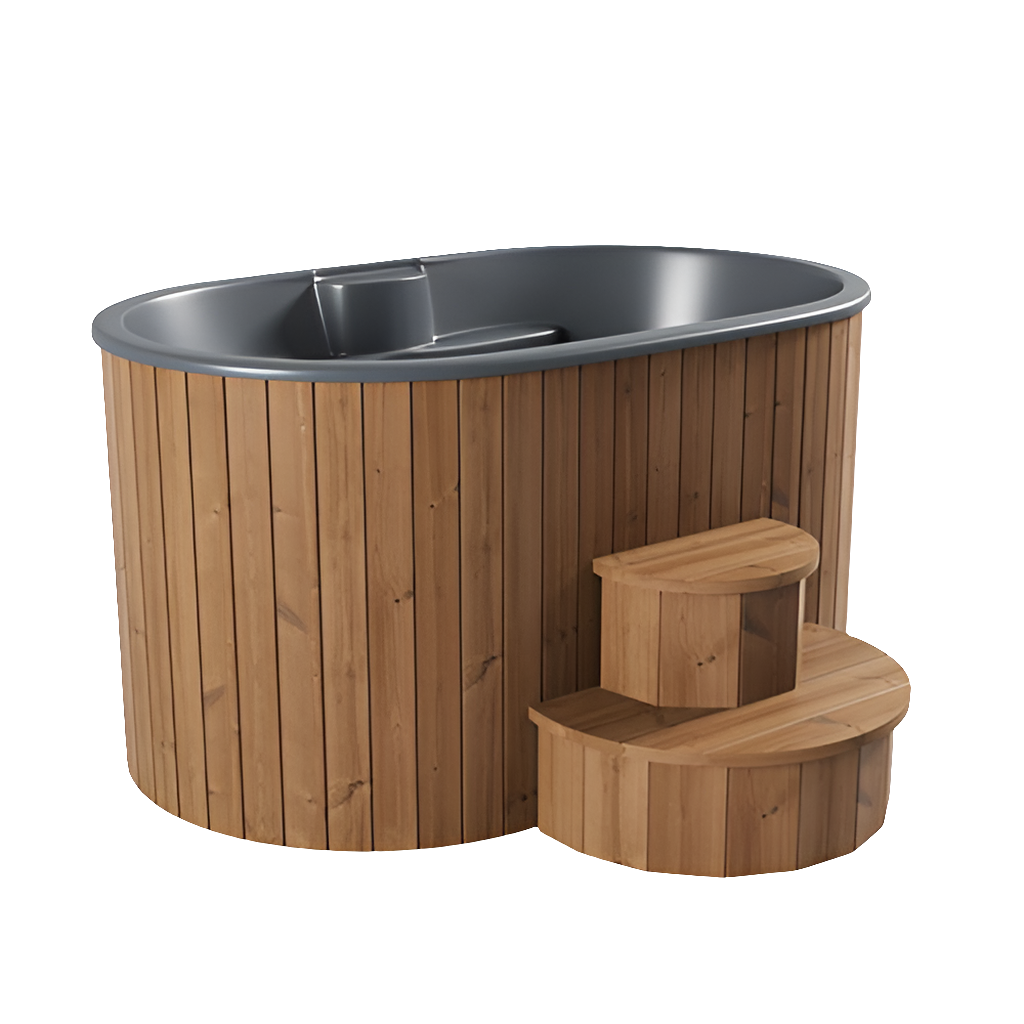 SaunaLife S2N Cold Plunge Tub Natural