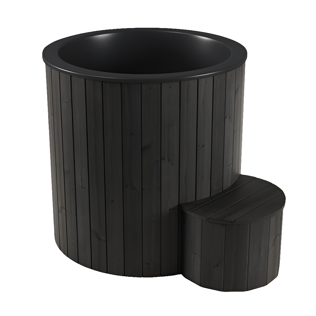 SaunaLife S1B Cold Plunge Tub Black