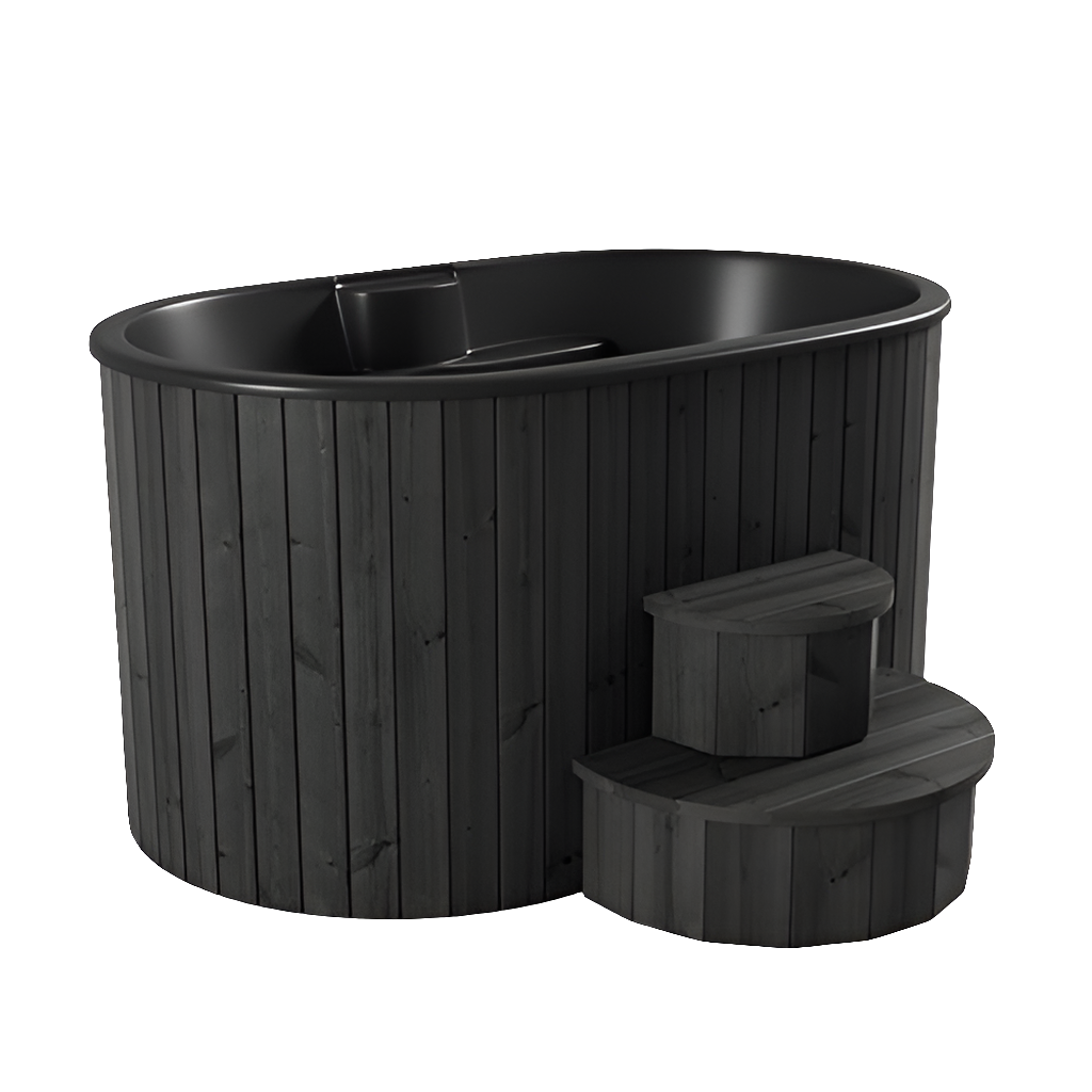 SaunaLife S2B Cold Plunge Tub Black