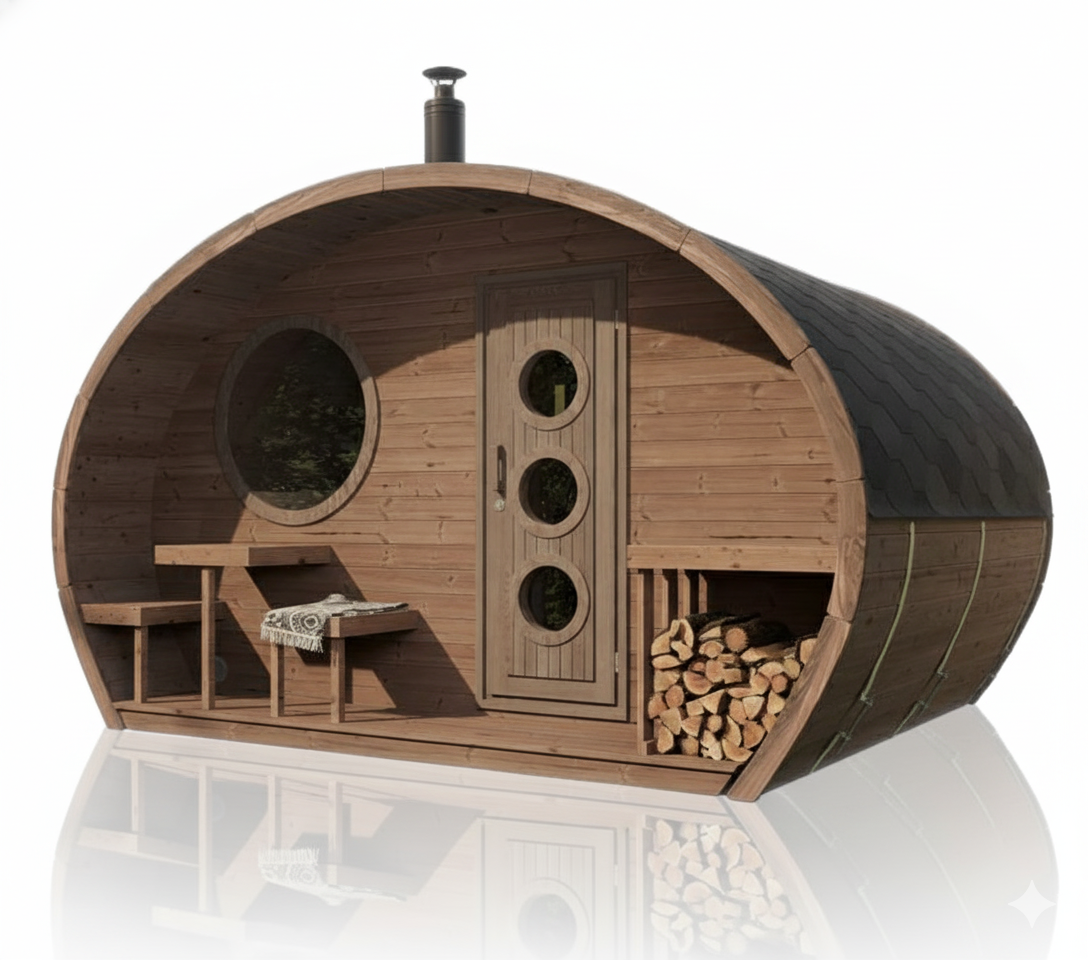 SaunaLife G11 Outdoor Home Sauna Kit
